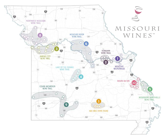 Explore Missouri Wine Trails MO Wines